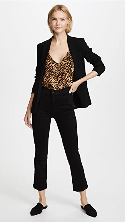Mother Looker Kimper Womens Denim High Waisted Skinny Jeans In Not Guilty