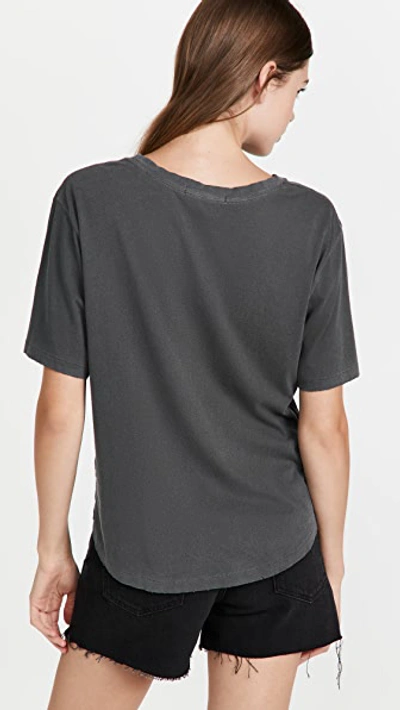 Shop Amo Boy Tee In Faded Black