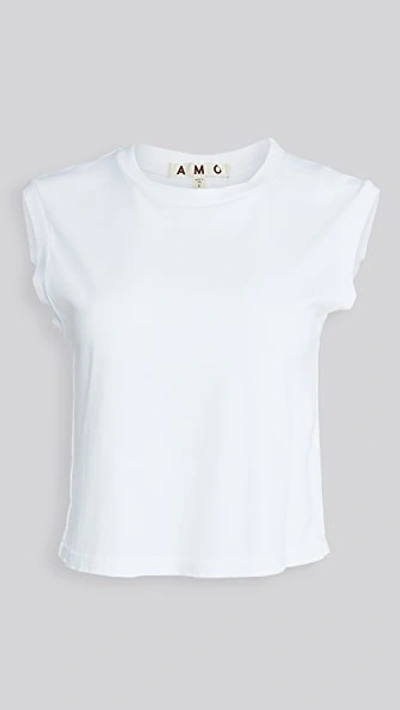 Shop Amo Sleeveless Babe Tee White