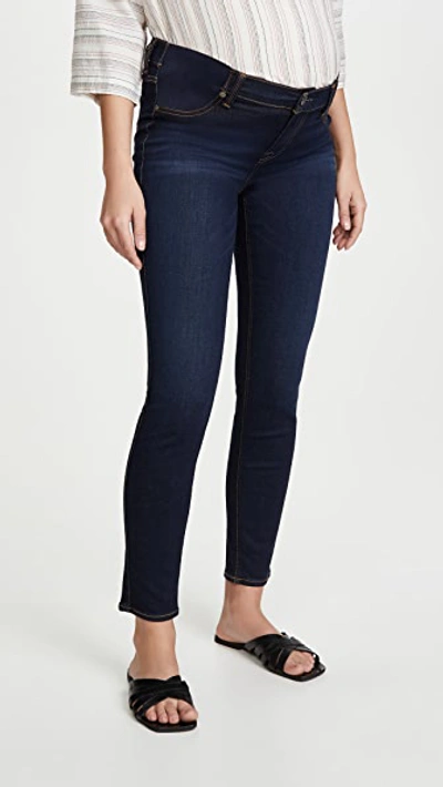 Shop 7 For All Mankind The Ankle Skinny Maternity Jeans Slim Illusion Luxe Tried & Tru