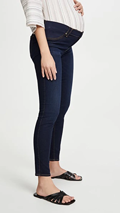 Shop 7 For All Mankind The Ankle Skinny Maternity Jeans Slim Illusion Luxe Tried & Tru