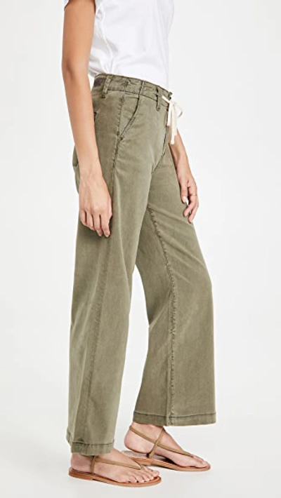 Shop Paige Carly Pants Vintage Ivy Green
