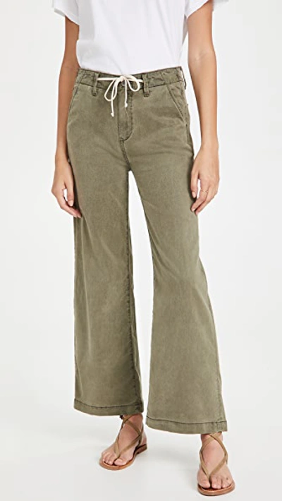 Shop Paige Carly Pants Vintage Ivy Green