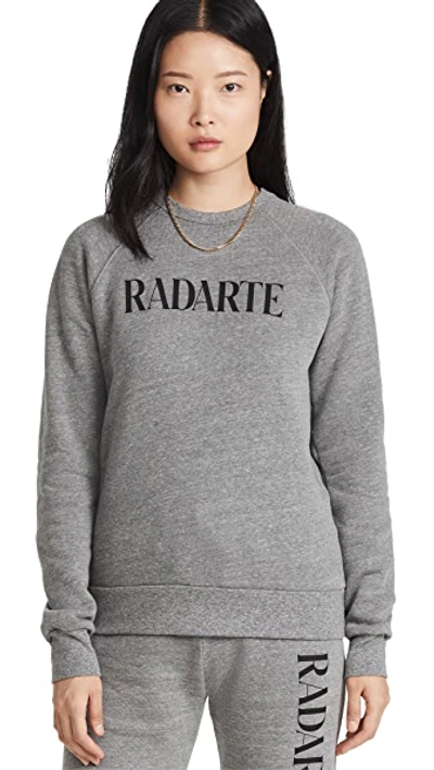 Shop Rodarte Radarte (rad) Grey Sweatshirt