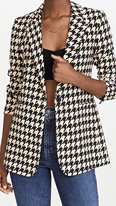 Shop Alice And Olivia Breann Long Fitted Blazer