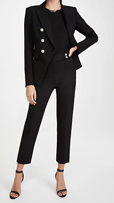 Veronica Beard Renzo Pant Black In Black