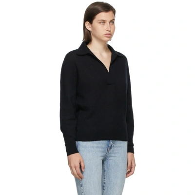 Shop Khaite Black Cashmere Jo Sweater In 200 Black