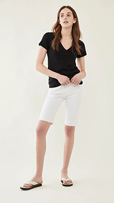 Shop Rag & Bone The Vee Tee Black