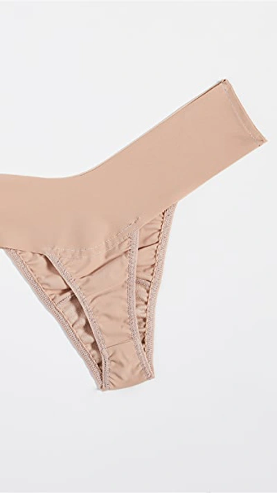 Hanky Panky Breathe Natural Rise 3 Pack In Black/taupe/bliss