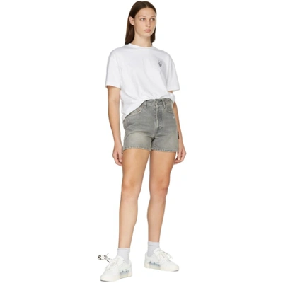 Shop Off-white White Chine Arrows T-shirt In White Multicolor