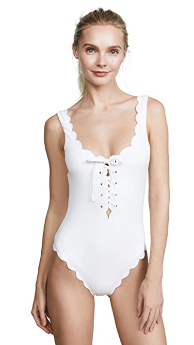 Palm Springs Lace Up Maillot