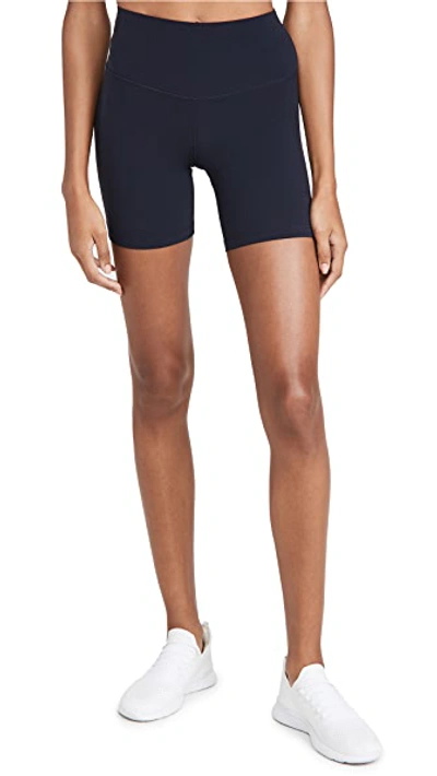 Splits59 Airweight High Waisted Shorts In Indigo
