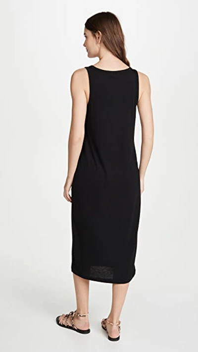 Shop Z Supply The Meridian Dress In Washed Black