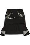 MARNI Sequin-Embellished Scuba-Jersey Mini Skirt
