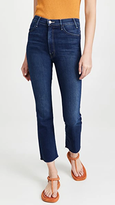 Shop Mother The Hustler Ankle Fray Jeans Home Movies