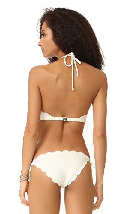 Shop Marysia Mott Bikini Top In Coconut