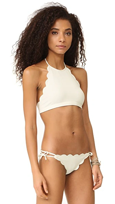 Shop Marysia Mott Bikini Top In Coconut