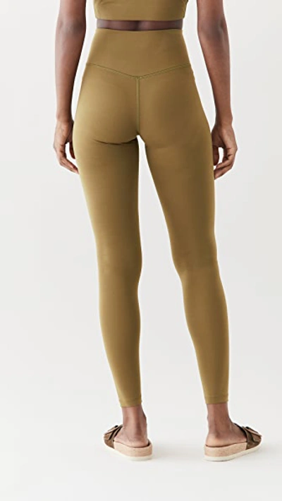 Shop Girlfriend Collective Float Seamless High Rise Leggings In Fern