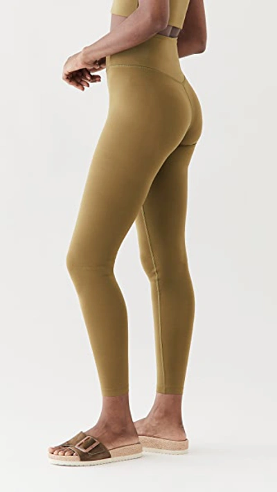 Shop Girlfriend Collective Float Seamless High Rise Leggings In Fern