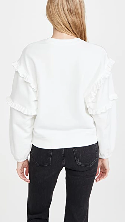 Shop Rebecca Minkoff Evelyn Sweatshirt In White