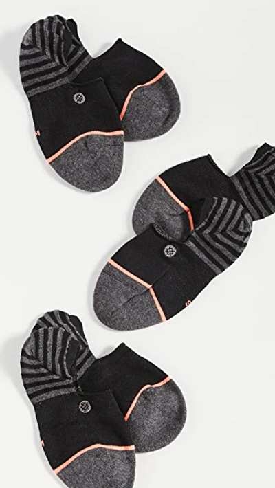 Shop Stance Sensible 3 Pack Socks In Black