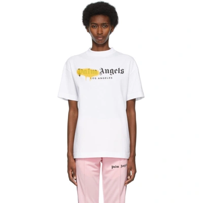 palm angels t shirt *spray* *la* size medium