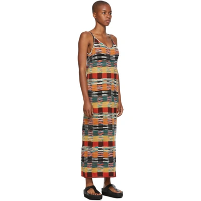 Shop Palm Angels Multicolor Missoni Edition Knit Dress In Multicolor Mult