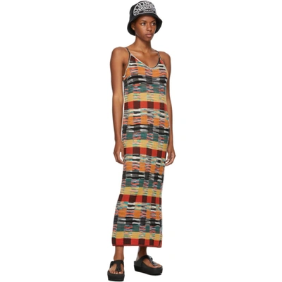 Shop Palm Angels Multicolor Missoni Edition Knit Dress In Multicolor Mult