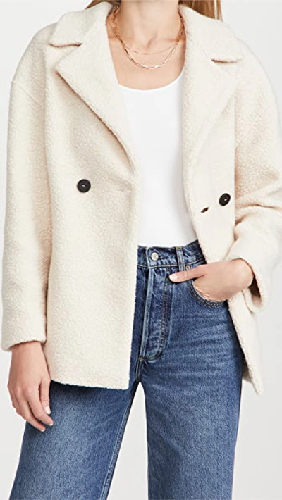 Harris Wharf London Women Dropped Shoulder D.b. Jacket