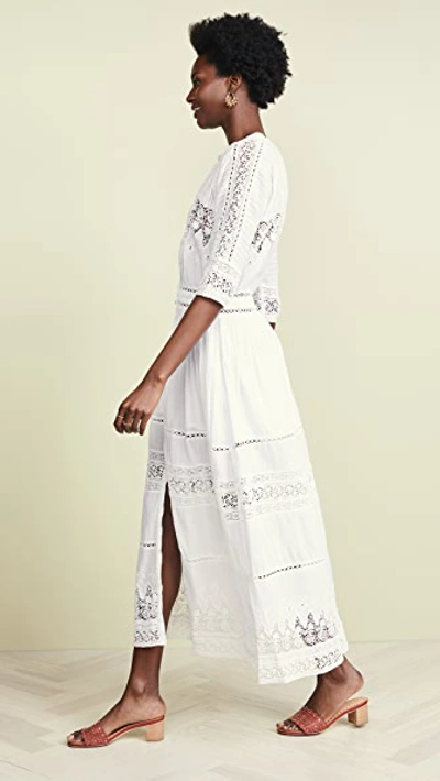 Shop Loveshackfancy Beth Dress White