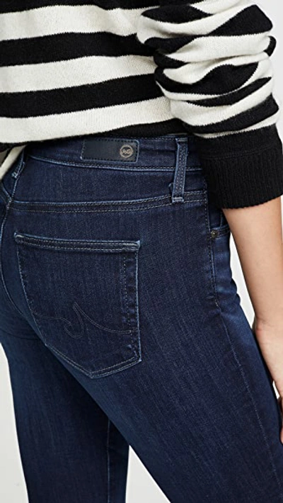 Ag Legging Ankle Mid-rise Skinny Jeans In Concord