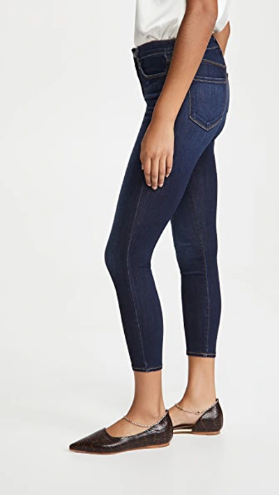 Shop L Agence Margot Skinny Jeans Baltic