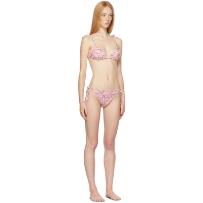 Shop Ichiyo Ssense Exclusive Pink Blooming Skin Bikini