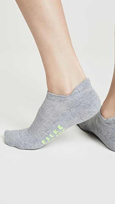Shop Falke Sneaker Cool Kick Socks In Light Grey