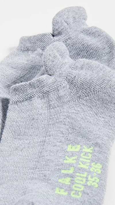 Shop Falke Sneaker Cool Kick Socks In Light Grey
