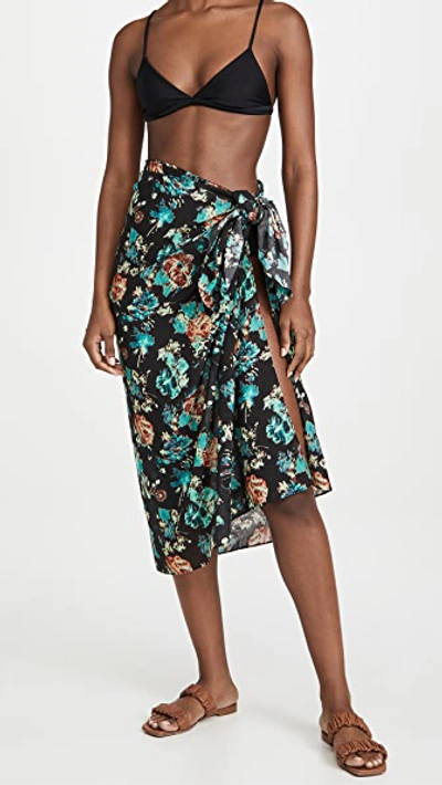 Shop Ulla Johnson Paz Cover Up In Raven