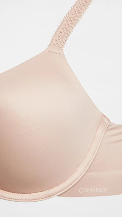 Shop Calvin Klein Underwear Liquid Touch Lightly Lined Bra Cedar