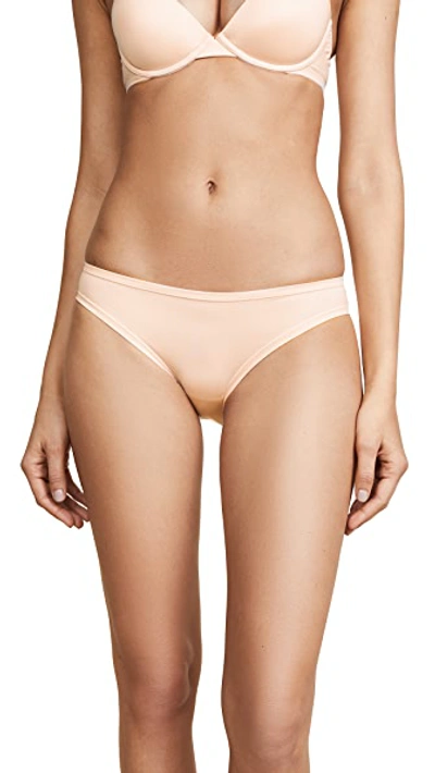 Shop Cosabella Evolution Low Rise Bikini Briefs In Nude Rose