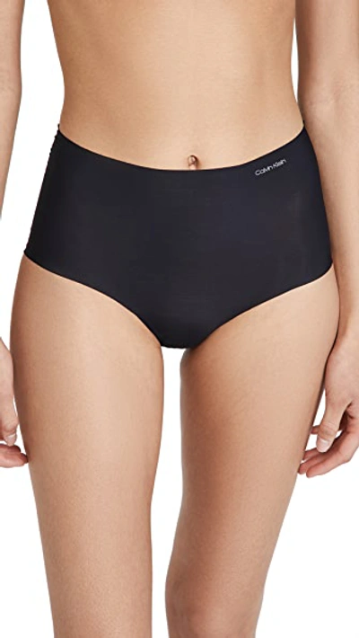 Shop Calvin Klein Underwear Invisibles Le High Waist Hipster Panties Black001