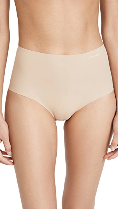 Shop Calvin Klein Underwear Invisibles Le High Waist Hipster Panties Bare 830
