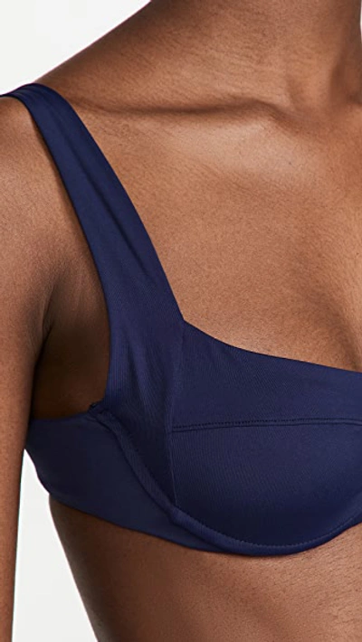 Shop L*space Camellia Bikini Top Midnight Blue