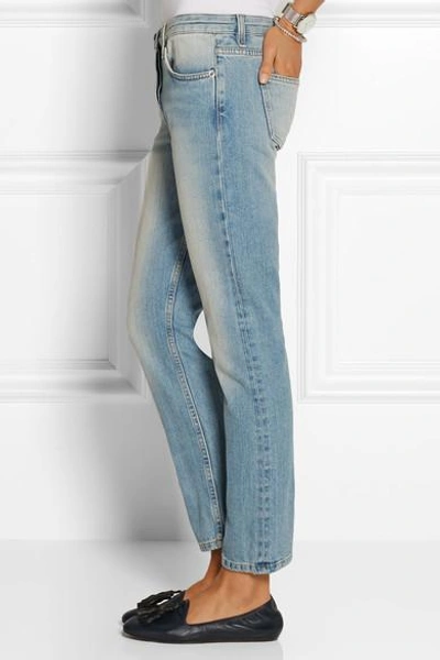 Shop The Row Ashland Cropped Mid-rise Straight-leg Jeans In Blue