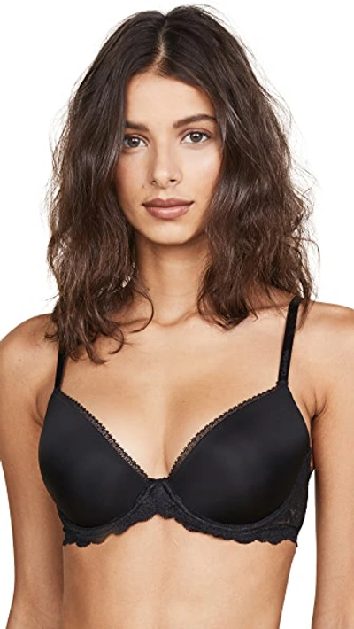 Shop Calvin Klein Underwear Seductive Comfort Demi Lift Multiway Bra Black