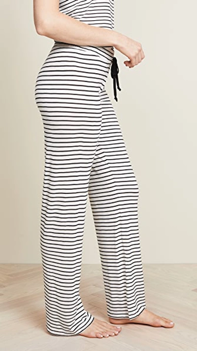 Pj Salvage Basic Long Pj Pants In Ivory