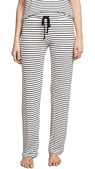 Pj Salvage Basic Long Pj Pants In Ivory