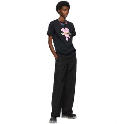Shop Marc Jacobs Black Heaven By  Gummy T-shirt In 001 Black