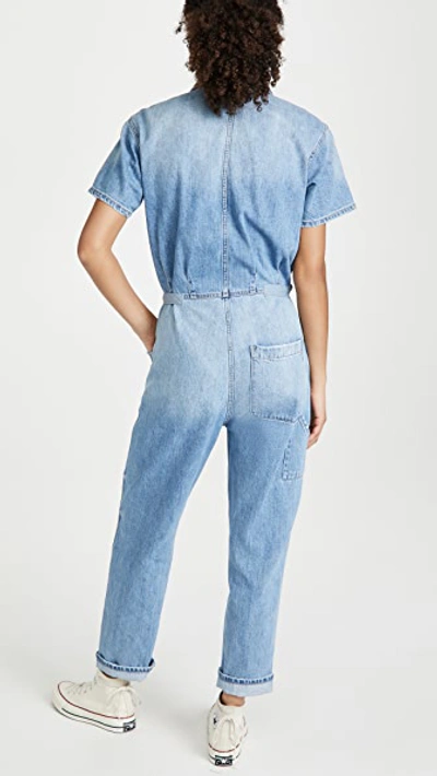 Pistola Denim Grover Jumpsuit In Disoriented