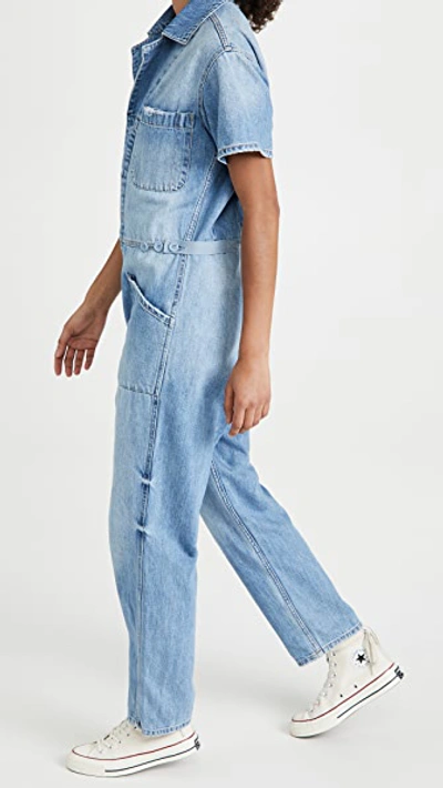 Pistola Denim Grover Jumpsuit In Disoriented