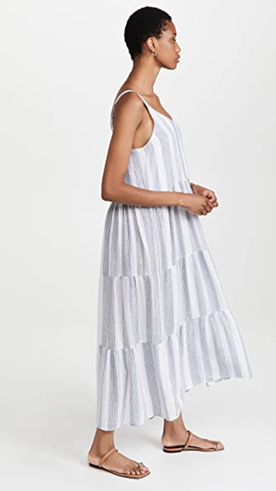 Splendid Baja Stripe Maxi Dress