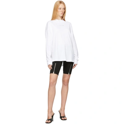 Shop Alyx White Visual Long Sleeve T-shirt In Wth0001 White